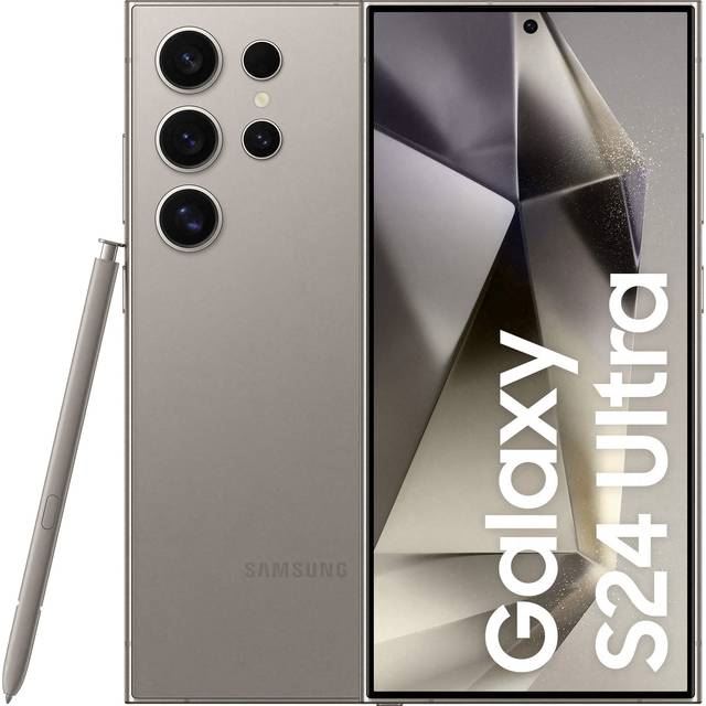 Se Samsung Galaxy S24 Ultra 5G (256GB/Titanium Grey) hos Salgsbutikken.dk